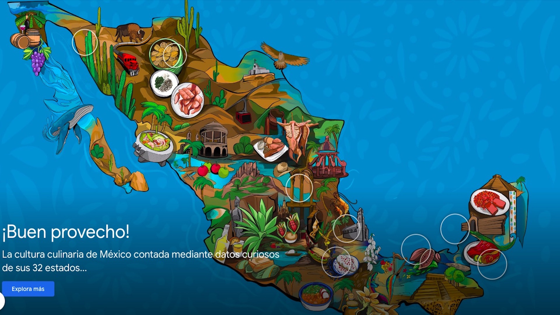 Google presenta plataforma sobre gastronomía mexicana. Foto tomada de video