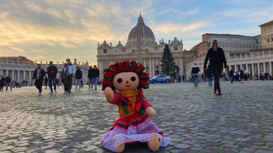 Lele decide terminar el año en Roma. Foto de Webcams de México