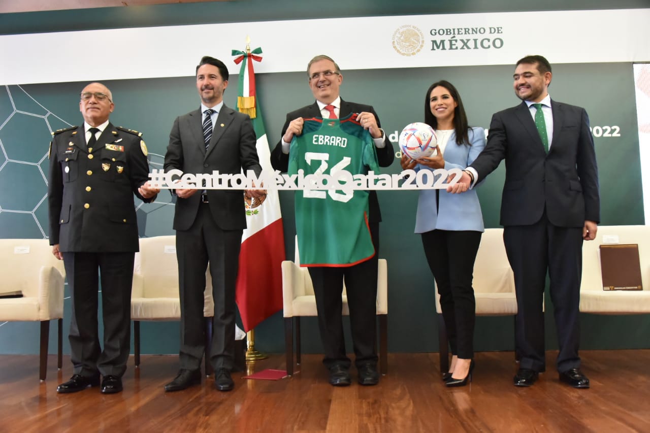 México está listo para el Mundial de Qatar. Foto de SRE