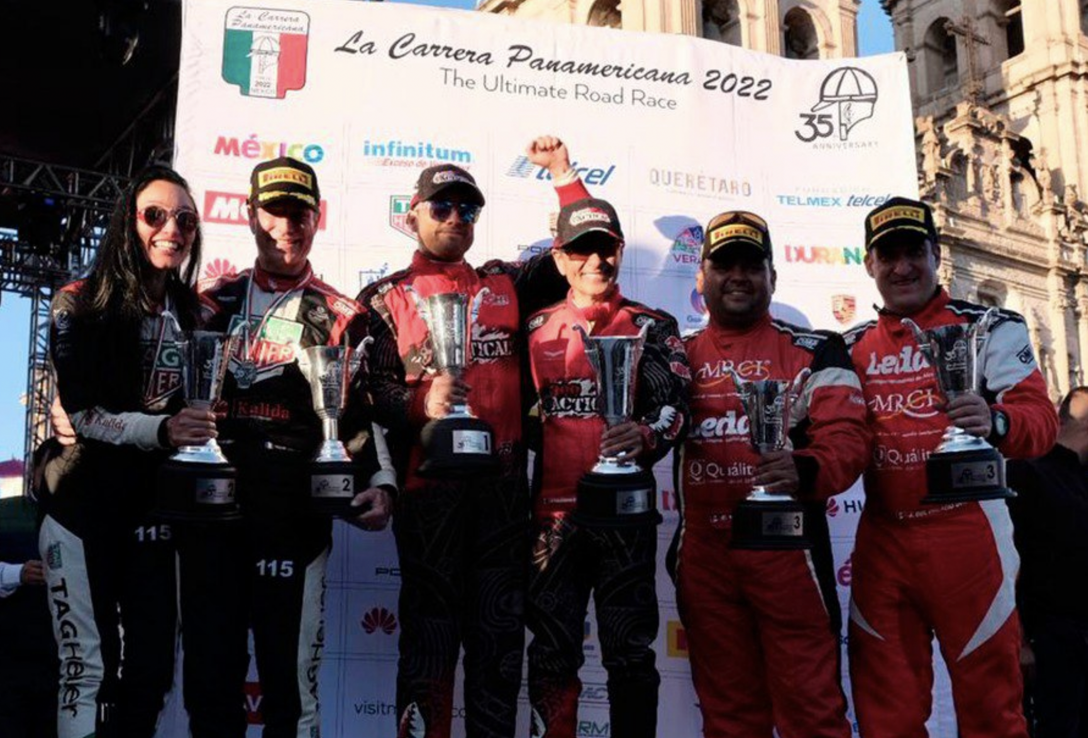 El Malditillo se lleva por quinta ocasión el título en la Carrera Panamericana. Foto de Twitter Carrera Panamericana