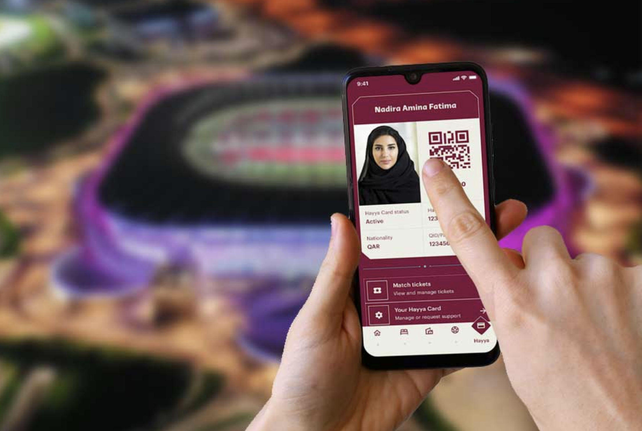 Hayya card, clave en Qatar durante el Mundial. Foto de The Peninsula Qatar