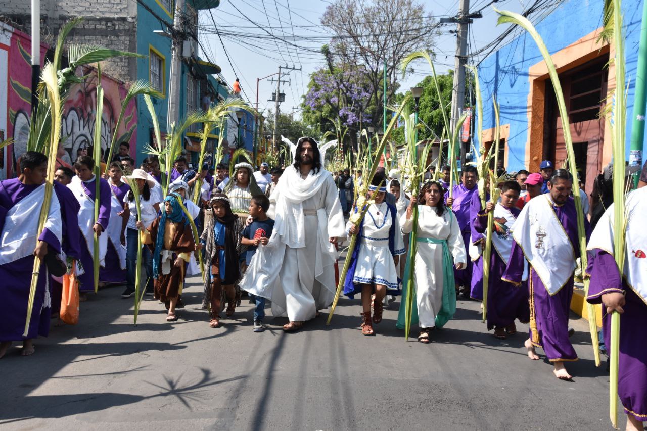 Sigue La Pasión de Cristo de Iztapalapa desde nuestra nueva Webcam. Foto de Twitter alcaldía Iztapalapa