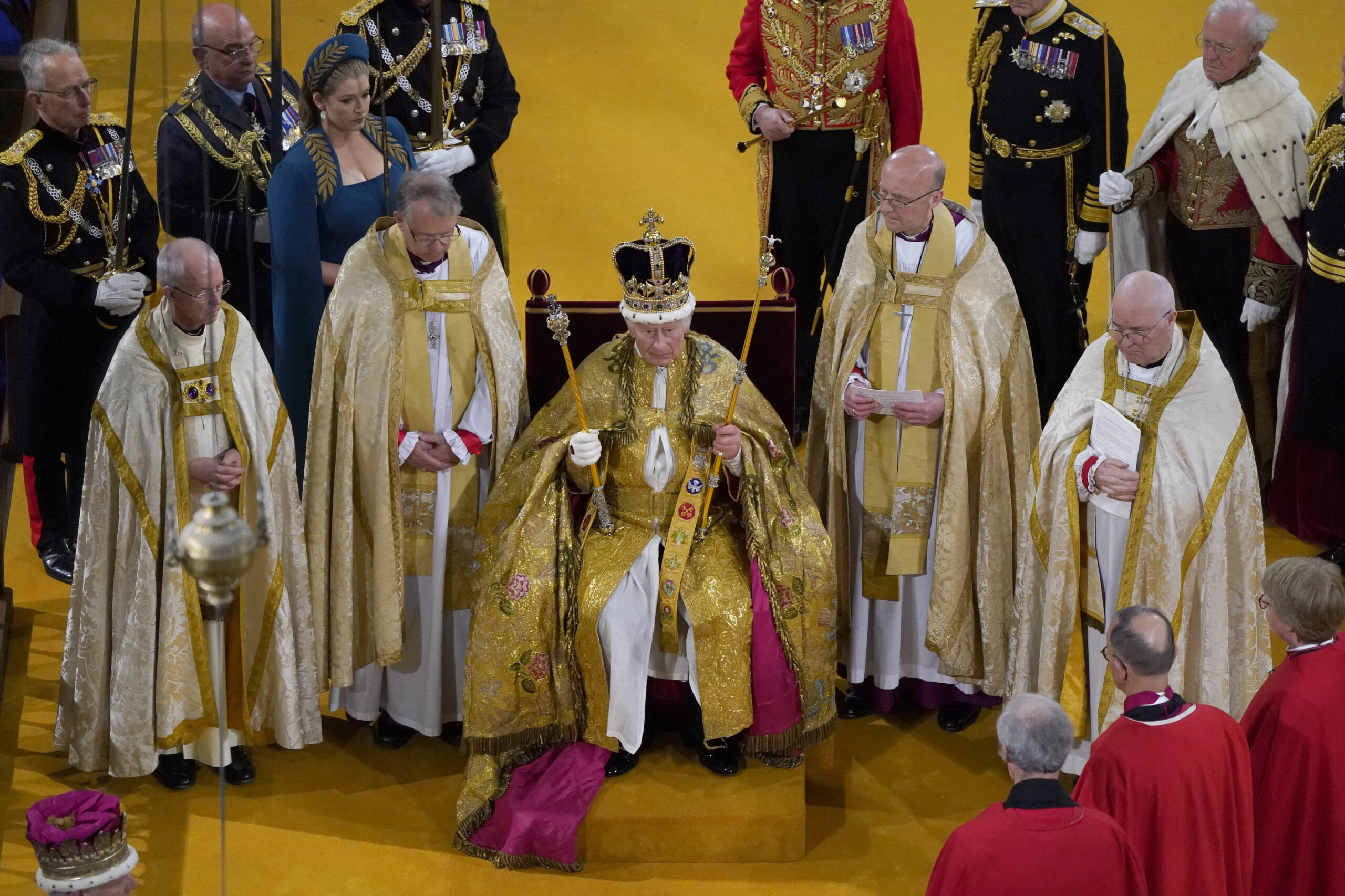 Charles III se convierte en el nuevo rey de Reino Unido. Foto de Twitter Abadía de Westminster