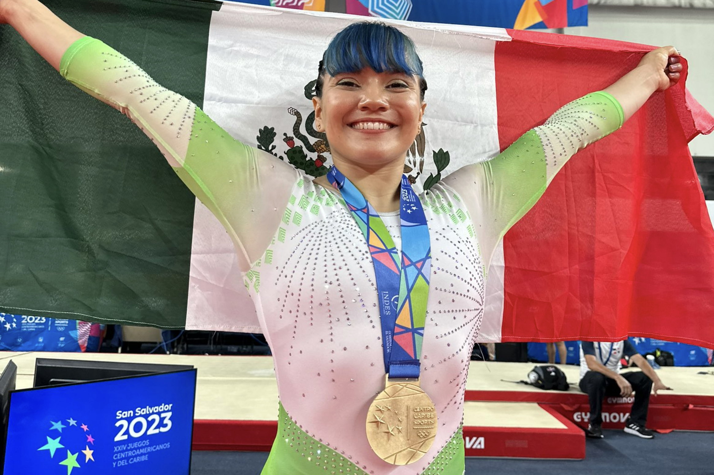 Alexa Moreno obtiene boleto a Juegos Olímpicos. Foto de X Alexa Moreno