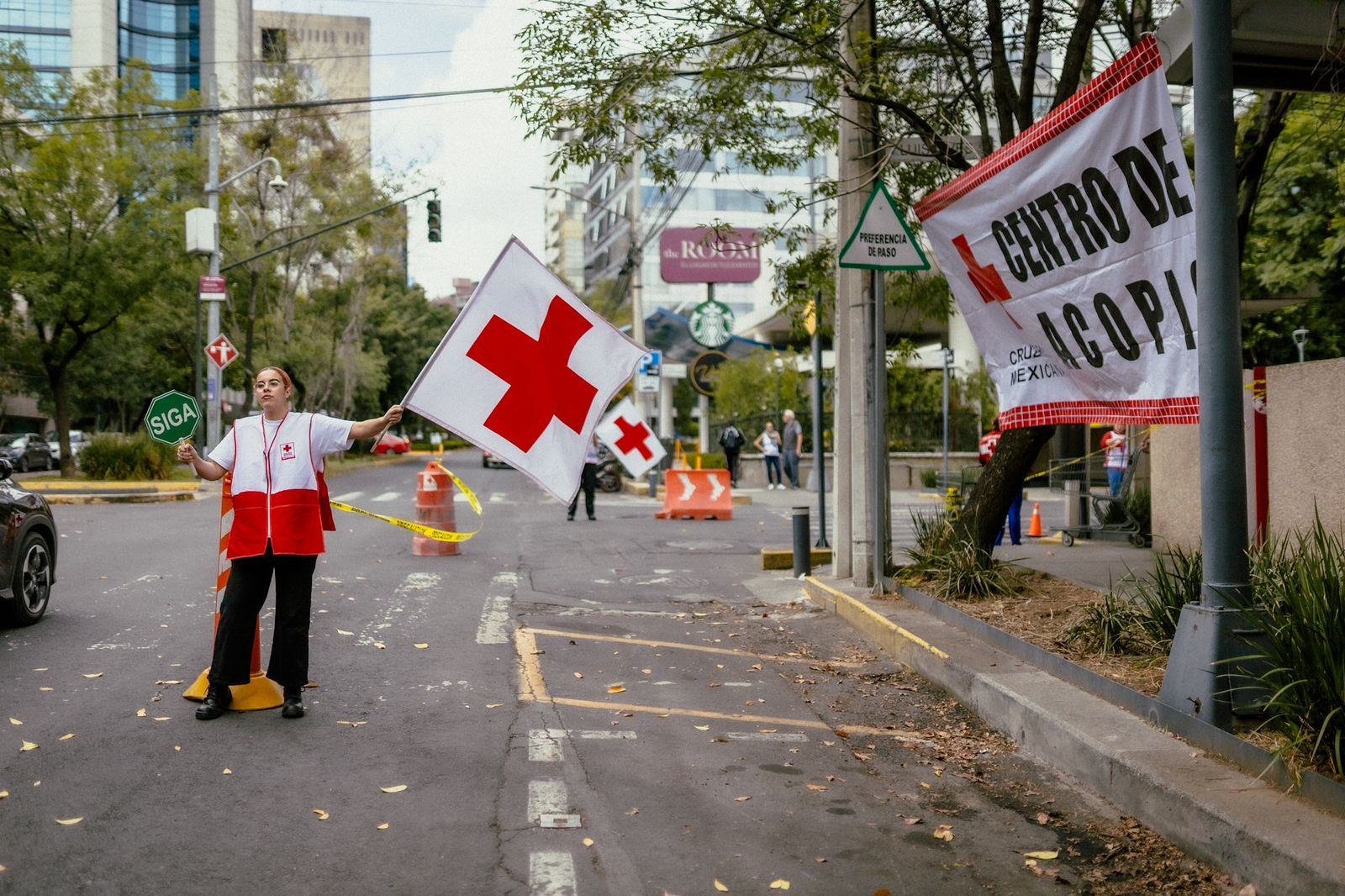 Centros de acopio, en todo México, en los que se puede apoyar a Guerrero. Foto de X Cruz Roja Mexicana