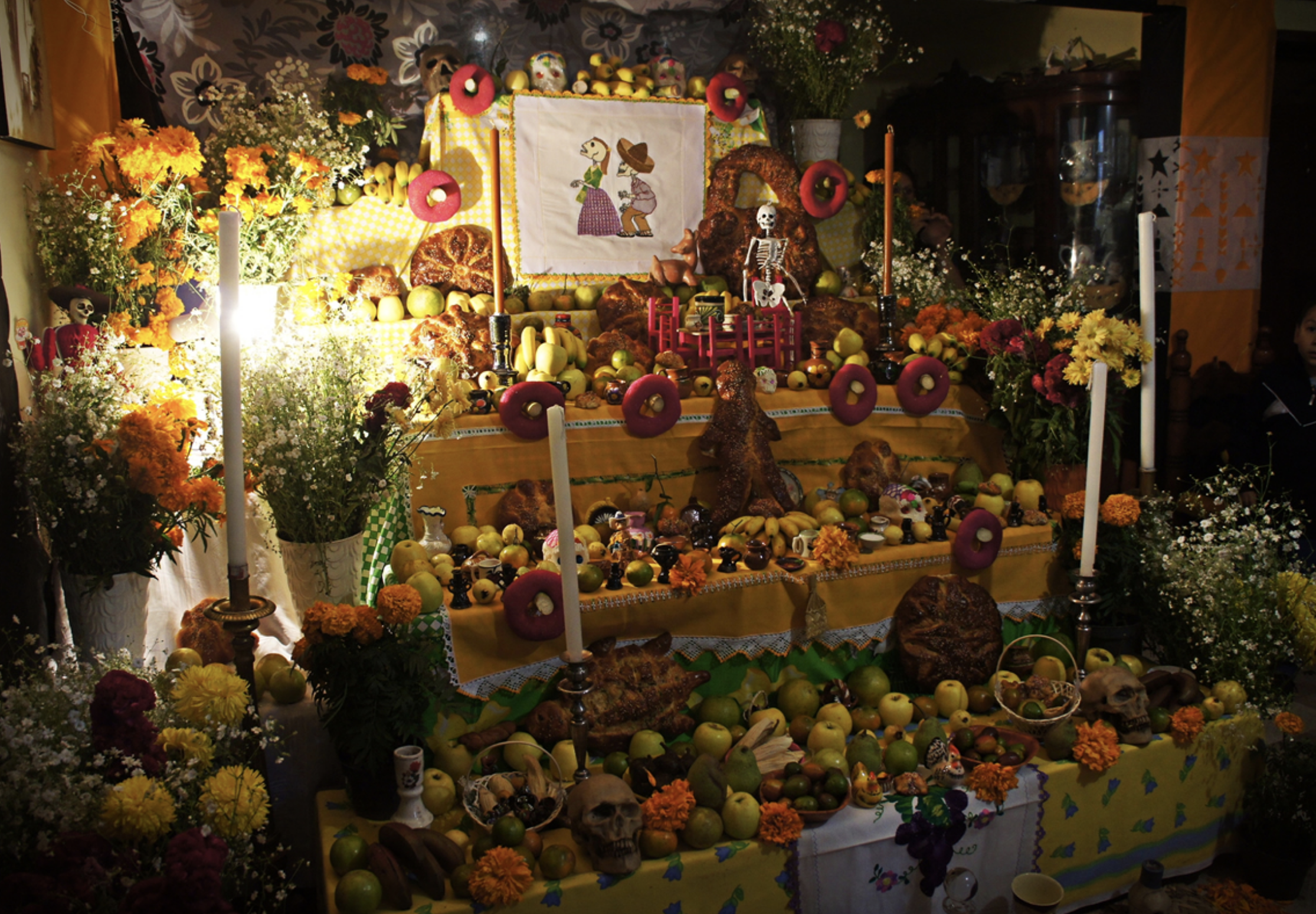 La importancia de la ofrenda de Día de Muertos. Foto de Gobierno de México