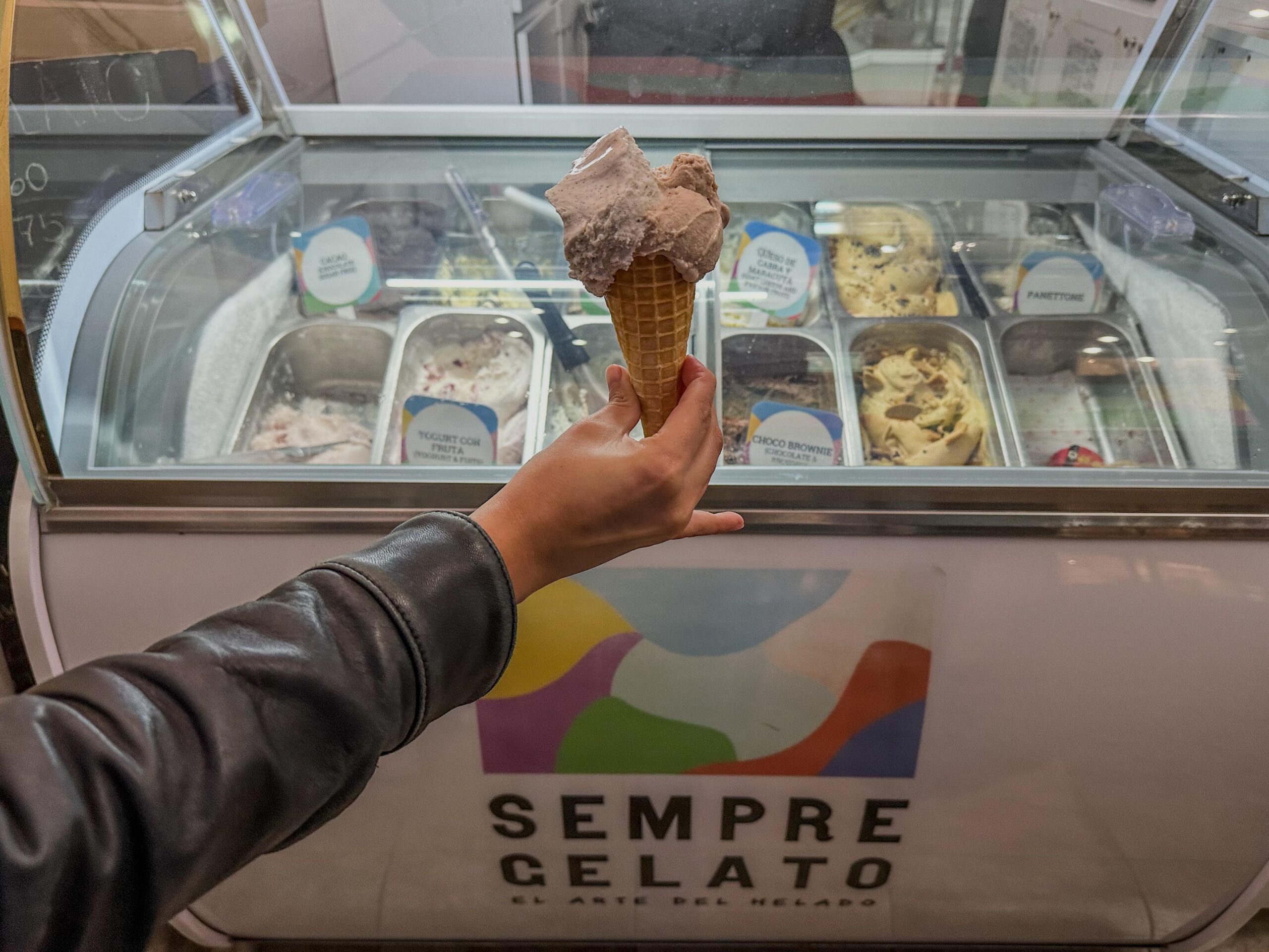 El amor por el gelato que representará a México. Foto de Webcams de México