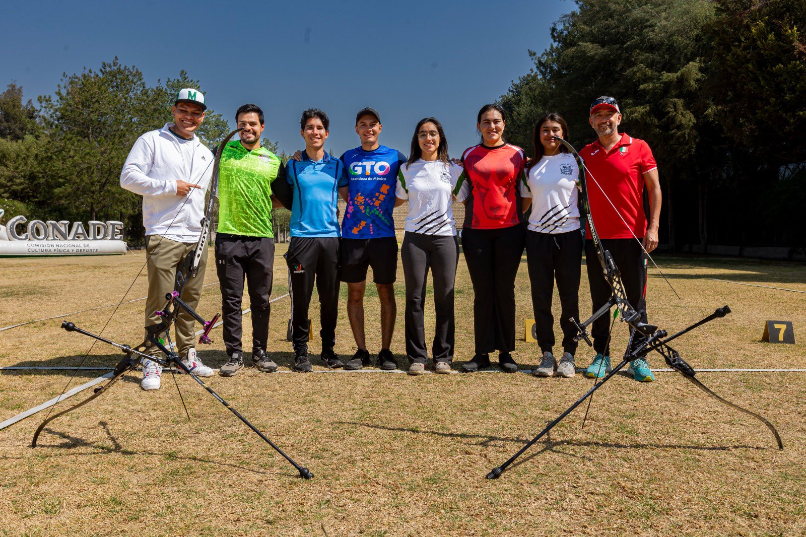 equipo mexicano de tiro con arco para juegos olímpicos