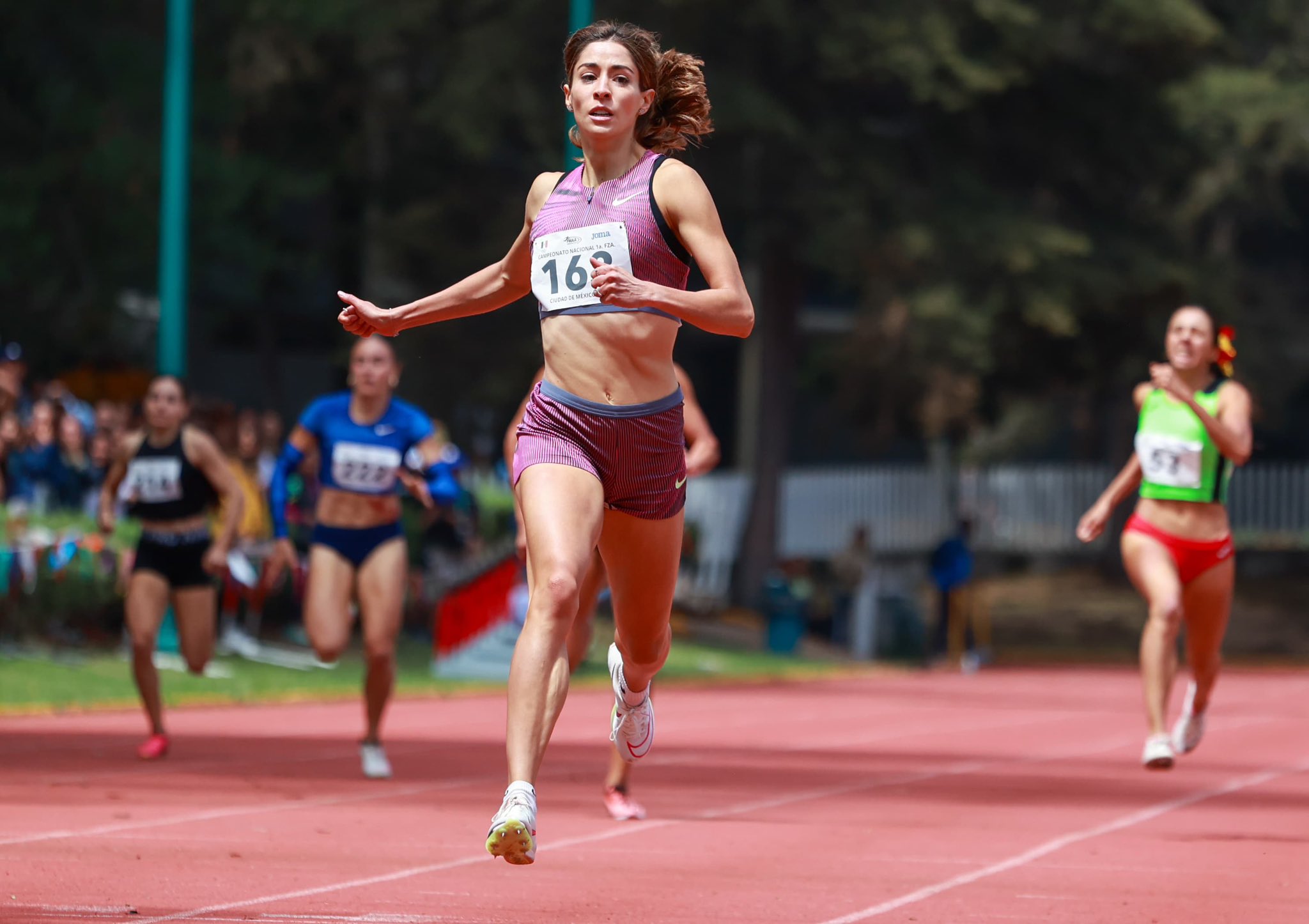 Paola Morán en campeonato nacional